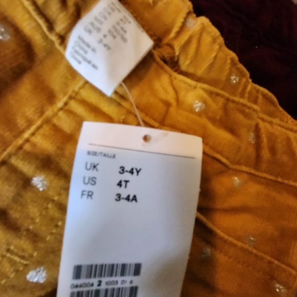 Girls corduroy felt jeans - Picture 4 of 11